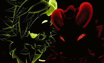 krypton and me in the dark